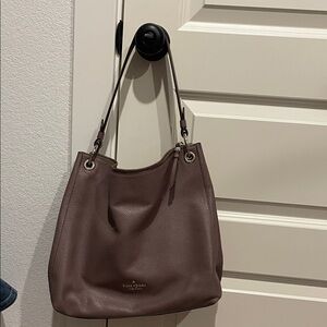 Kate Spade Mauve Leather Shoulder Bag